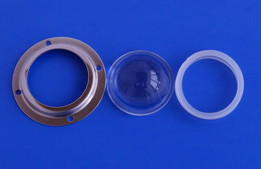 60 정도 50mm 옥수수 속은 유리제 렌즈, Led 높은 만 빛을 위한 LED 광학 렌즈를 지도했습니다