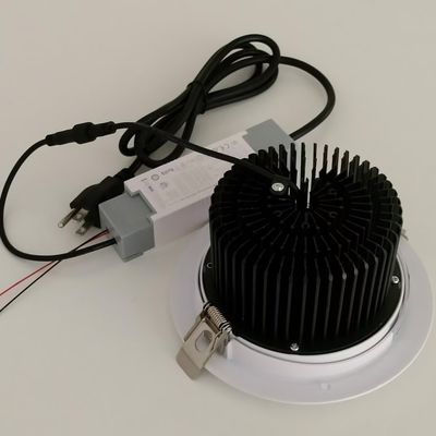 40w 36 Degree 3000K-9000K IP20 LED Downlight Spotlight With Dimmable Driver Indoor Lighting