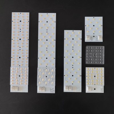 50X50MM 렌즈 LED 캐노피 라이트용 유연한 PCB 플레이트 모듈 10w 20w 30w 50w 60w