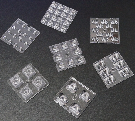50X50MM 2x2 LED 배열 PC 렌즈 4 / 6 / 8 / 12 / 16 / 24 LED 3030/3535/5050 SMD LED