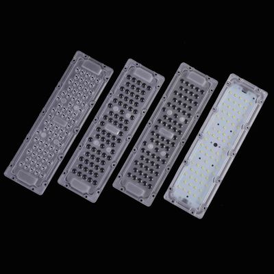 SMD3030 80x150 Degree Solar Street Light Module 160lm/W 12V 50W Heat Sink