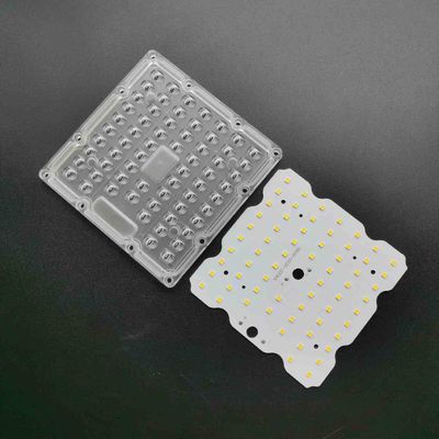 50W 150lm/w Square Shape 3030 LED Lighting Retrofit Kits 64 Leds For Road Lamp