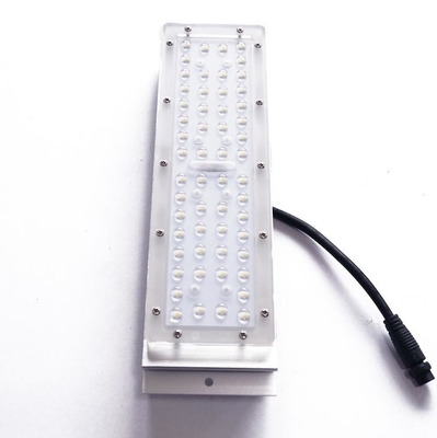 50W SMD 3030 모듈은 렌즈, 1개의 지도된 가로등 렌즈 광학 급료 PC 렌즈에 대하여 56를 지도했습니다