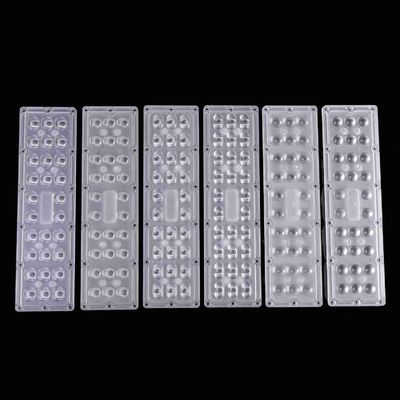 Optical PC 5050 LED Street Light Lens 93% Transmittance For SKD Led Light