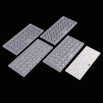 주차장 100W 색상 3000K-6000K LED 거리 조명 부품 도로 조명