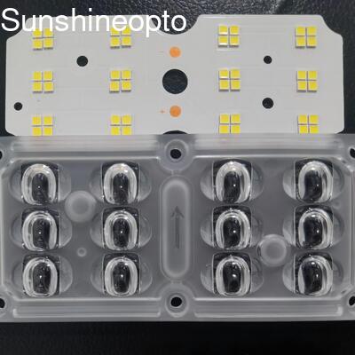 3030 SMD LED PCB Board for Street Light Modules Offering Customized Lens and Board Design and Power from 30 to 45W