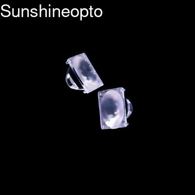 좁은 10도 빔 각 22mm 지름 광학 등급 PMMA를 가진 LED 광학 렌즈