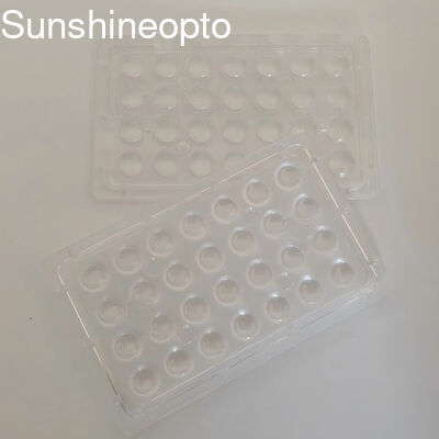 공장 맞춤형 60도 LED 렌즈 어레이 (3030/5050/7070 LED 모듈용)