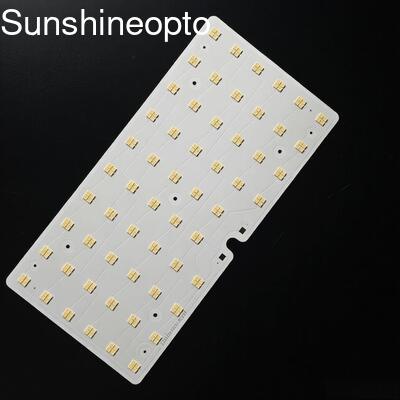 232pcs 3030 SMD LED 가로등 모듈, 115x150도 빔 각도 및 광학 등급 PC 렌즈