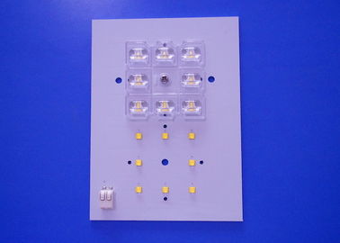 지도된 PCB 널을 주문을 받아서 만들어 1 크롬 XPG3 XTE에 있는 단위 16 LED를 연결관에 그 점화하