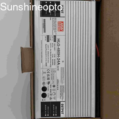 터널 및 하이 베이 조명용 방수 480W 24V 정전류 + 정전압 LED 전원 공급 장치 IP65