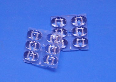 6 1개의 5050 SMD LED 가로등 렌즈 광각 160x80 정도 TYPEII-M 내구재에 대하여