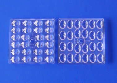 24의 LED 가로등 렌즈 5050MM 3030 SMD LED 도로 빛 광각 151x81 정도