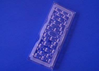 3030SMD LED 가로등 렌즈 173MM 광각 176x96 정도 높은 광선 출력