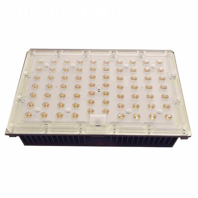 관례 200W LED 조명 모듈 커버 90도 광학 PC 렌즈 14s20p 2200K SMD 3030 LED PCB 보드