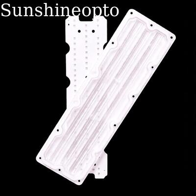 도로 및 산업용 조명을 위한 90×110도 광학 PC 렌즈가 있는 맞춤형 64-in-1 3030 SMD LED PCB 보드
