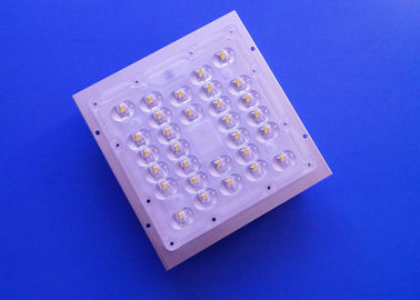 정연한 모양 130x130mm SMD 5050는 열 싱크를 가진 가벼운 단위를 지도했습니다