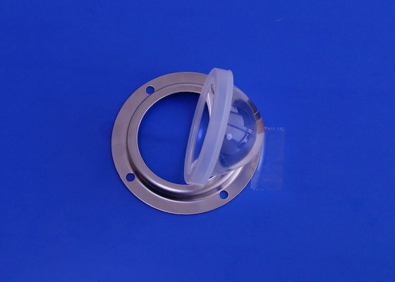 50mm Dia COB Glass Lens 28mm Height For 10w 20w 30w LED