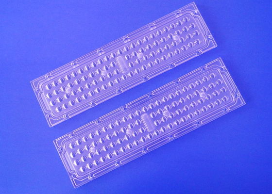 200W SMD3030 136x78 Degree Array PC Lens For Street Light