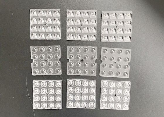 50x50mm을 위한 16 24LEDs SMD3030 SMD5050 광학 PC 렌즈
