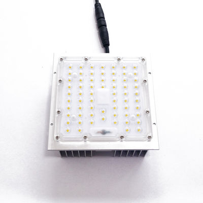 Square Shape SMD3030 LED Street Lighting Kits 50w 150lm/W Silicone Gasket