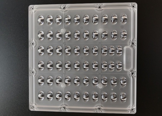 175x175mm 5050 SMD LED 어래이 렌즈 유형 2 스퀘어 광 렌즈 60w 120w
