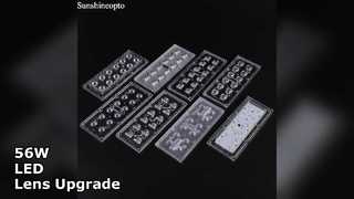 56W LED 거리 렌즈 업그레이드