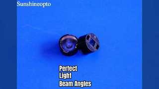 최소형 3535 LED 렌즈 30 45 60 90 빔