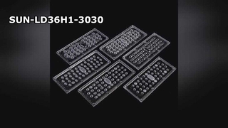 20W PH3030 36 포인트 SMD는 가로등용 PCB 모듈 IP65 정격 DC36V를 이끌었습니다
