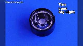 가장 작은 XPE XPC LED 렌즈 10-70 Deg